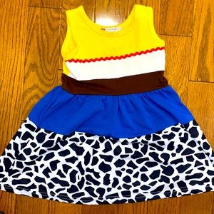 Little girls Jessie Toy Story boutique dress size 3T